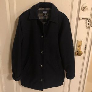 Patagonia wool coat.